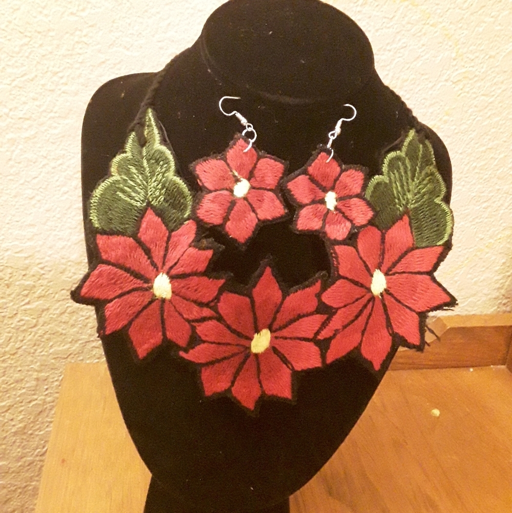 Neckles and earrings